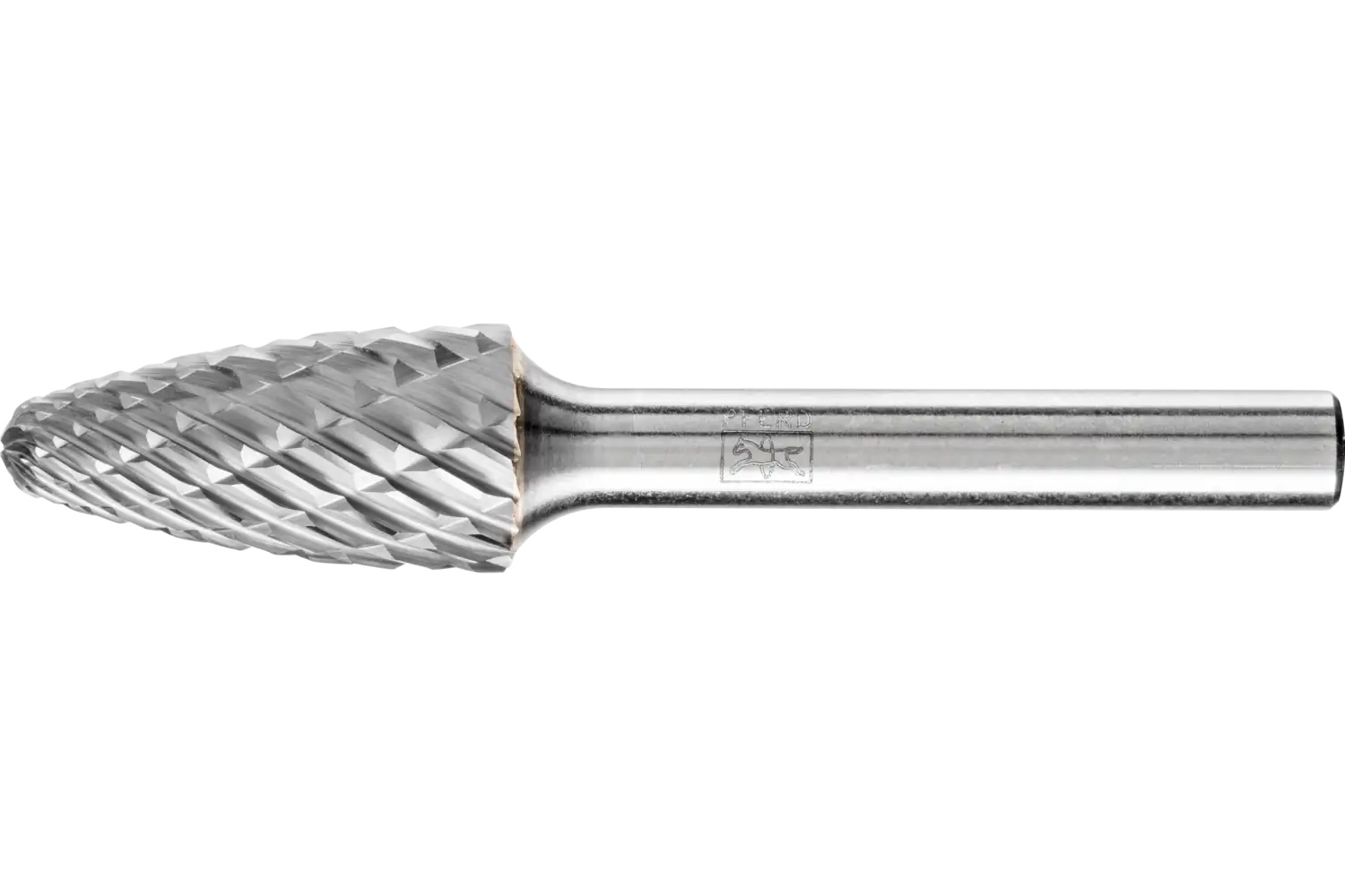 Picture of Pferd Carbide Bur SF-5 L6 Tree Shape OMNI Double Cut 1/2" x 1" x 1/4" Shank